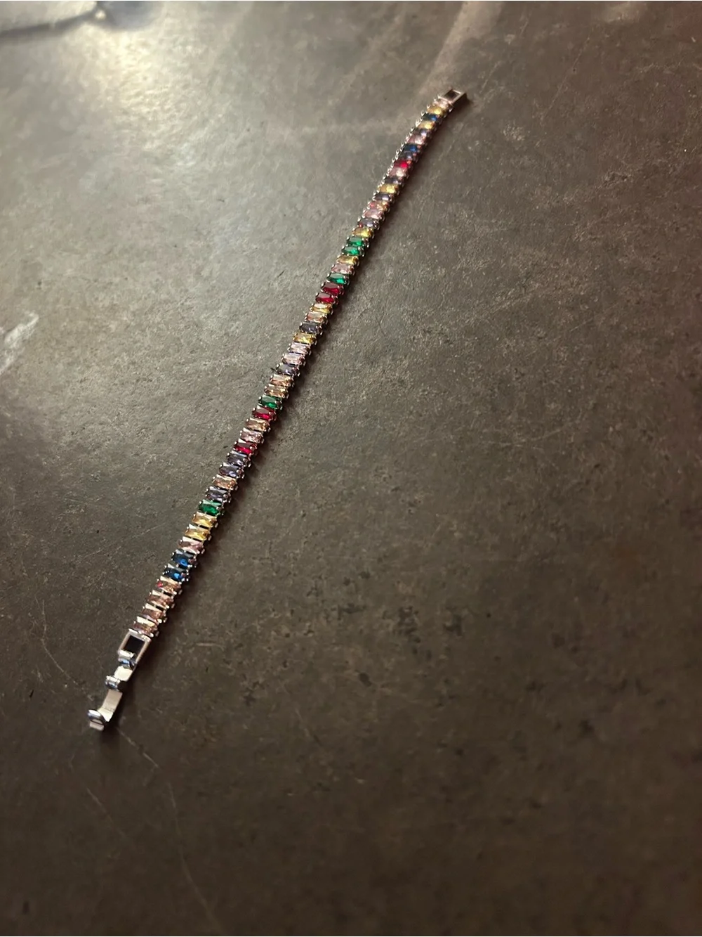 Multicolor Stone Tennis Bracelet - Women Jewelry
